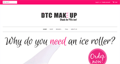 Desktop Screenshot of dtcmakeup.com